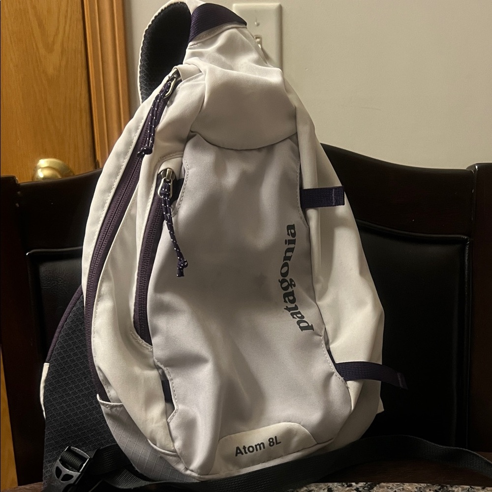Patagonia Atom 8L Gray Sling Backpack